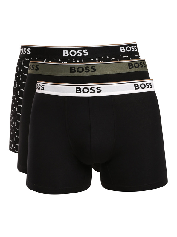 BOSS Set treh - moške boksarice BOSS večbarvne