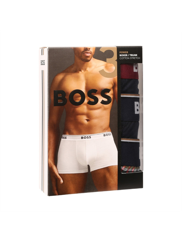 BOSS Set treh - moške boksarice BOSS večbarvne