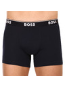 BOSS Set treh - moške boksarice BOSS temno modre
