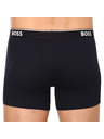 BOSS Set treh - moške boksarice BOSS temno modre
