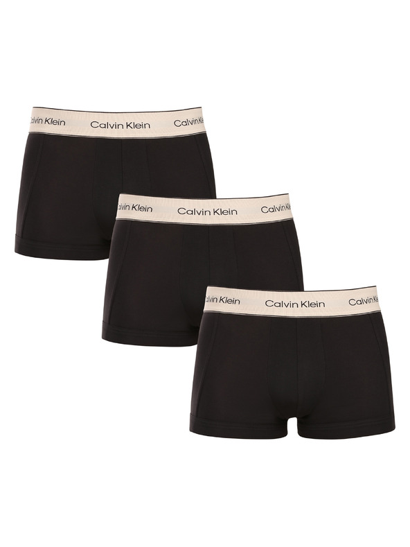 Calvin Klein Set treh - moške boksarice Calvin Klein črne