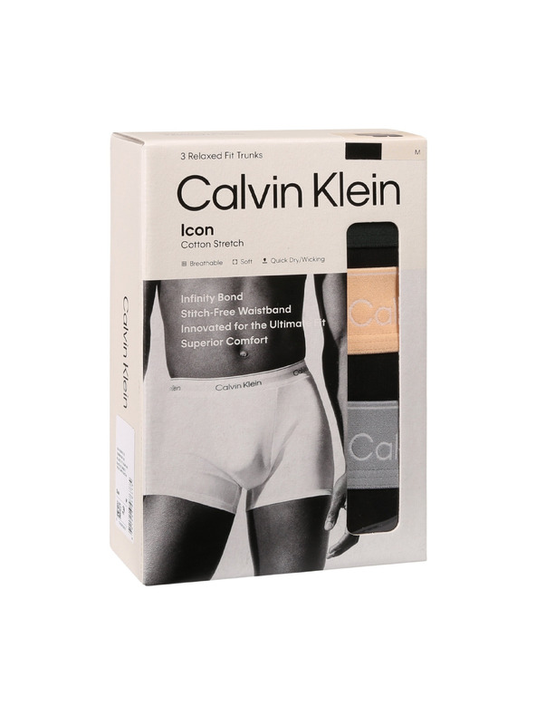Calvin Klein Set treh - moške boksarice Calvin Klein črne