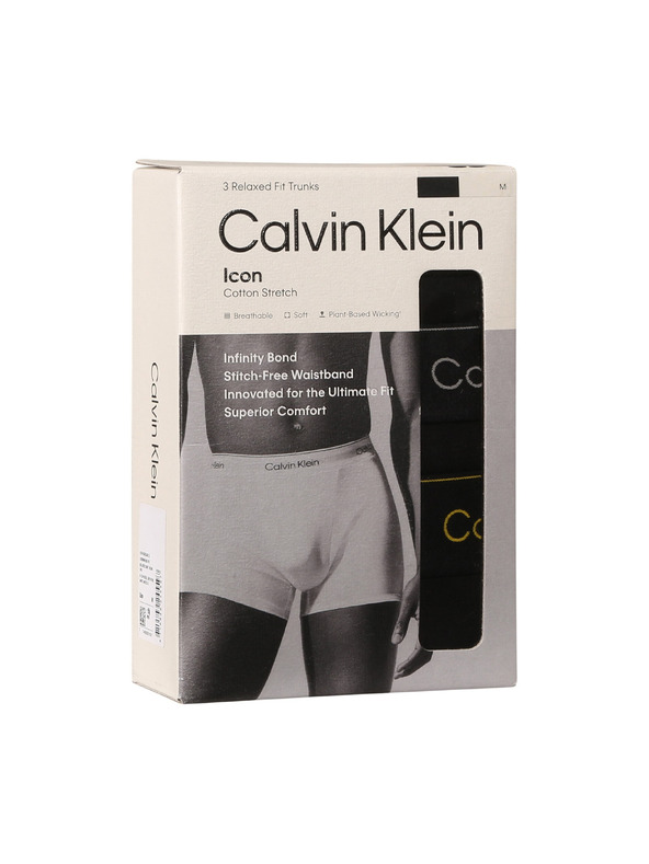 Calvin Klein Set treh - moške boksarice Calvin Klein črne