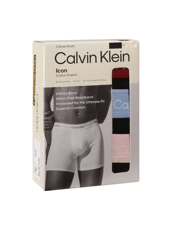 Calvin Klein Set treh - moške boksarice Calvin Klein črne