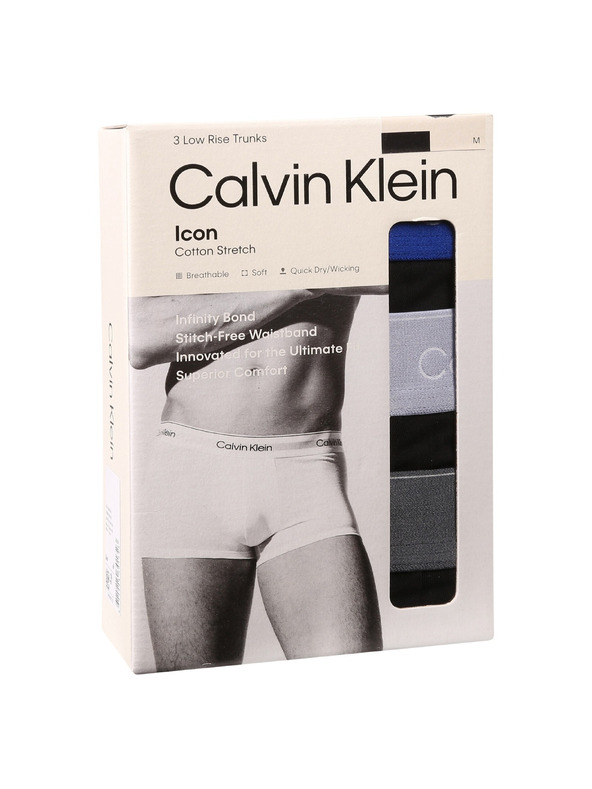Calvin Klein Set treh - moške boksarice Calvin Klein črne