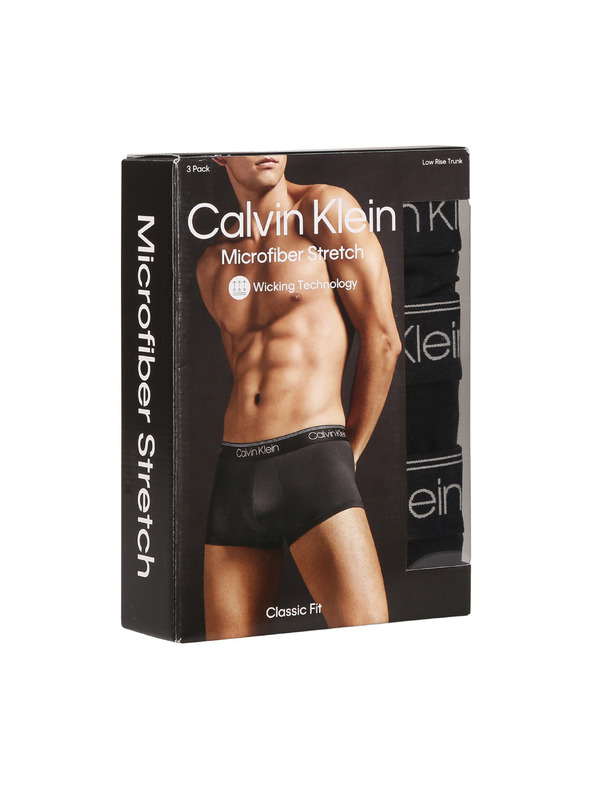 Calvin Klein Set treh - moške boksarice Calvin Klein črne