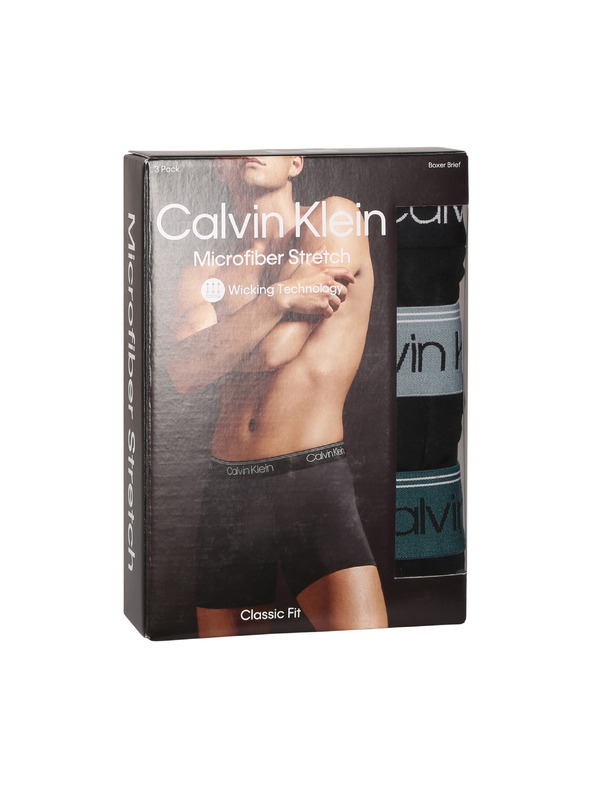 Calvin Klein Set treh - moške boksarice Calvin Klein črne