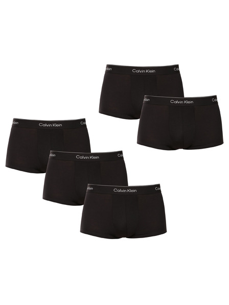 Calvin Klein Set petih - moške boksarice Calvin Klein črne