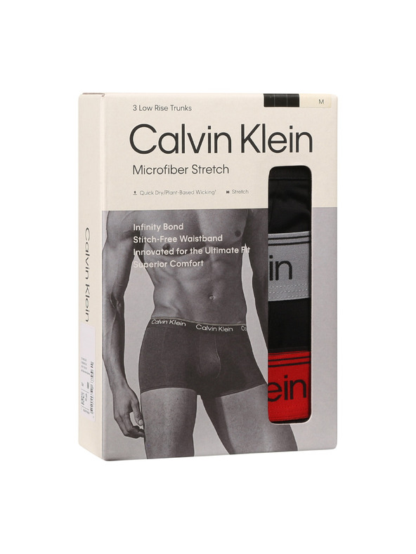Calvin Klein Set treh - moške boksarice Calvin Klein črne