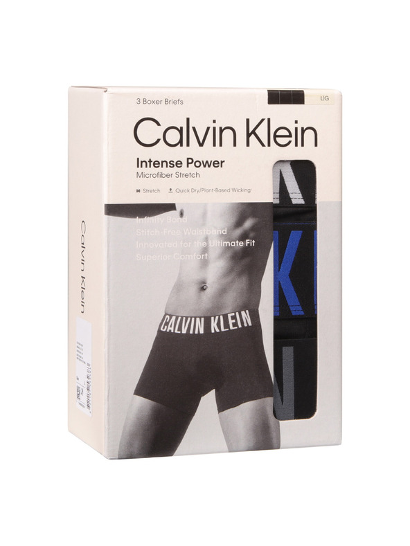 Calvin Klein Set treh - moške boksarice Calvin Klein črne