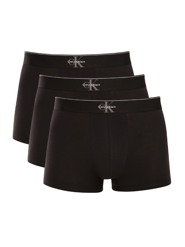 Calvin Klein Set treh - moške boksarice Calvin Klein črne