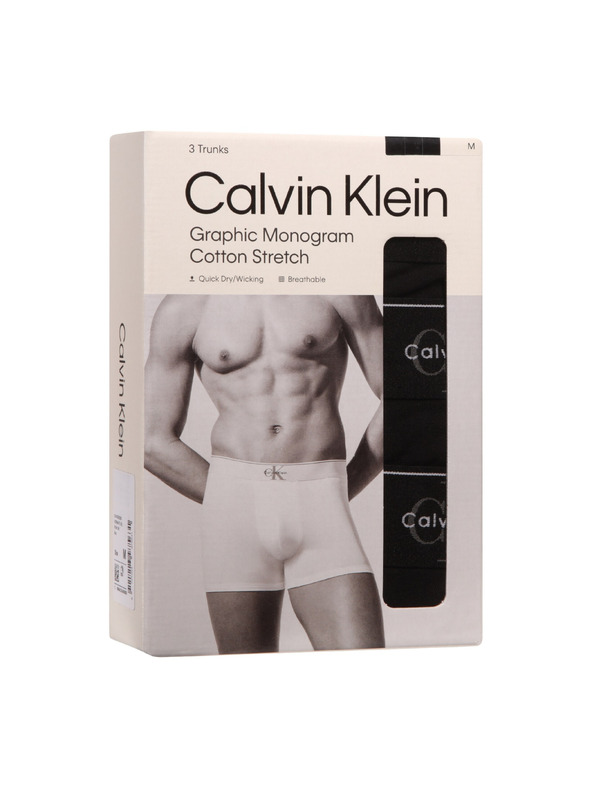 Calvin Klein Set treh - moške boksarice Calvin Klein črne