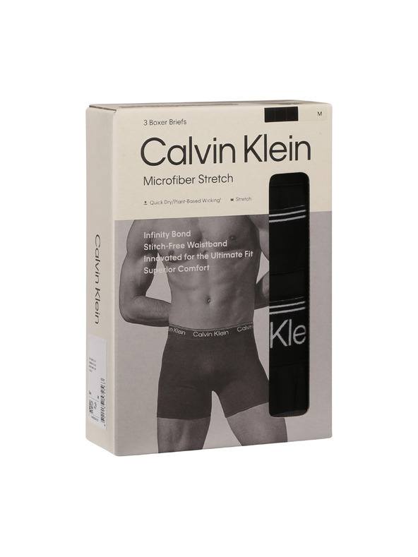 Calvin Klein Set treh - moške boksarice Calvin Klein črne