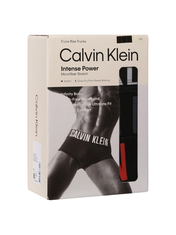 Calvin Klein Set treh - moške boksarice Calvin Klein črne