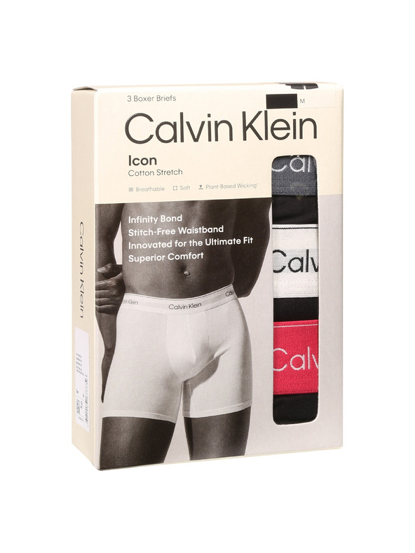 Calvin Klein Set treh - moške boksarice Calvin Klein črne