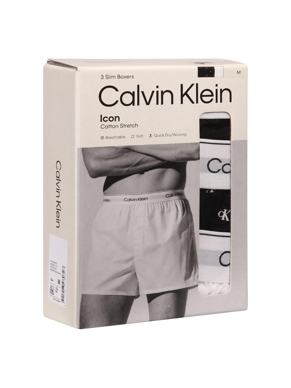 Calvin Klein Set treh - moške plavalne hlače Calvin Klein večbarvne