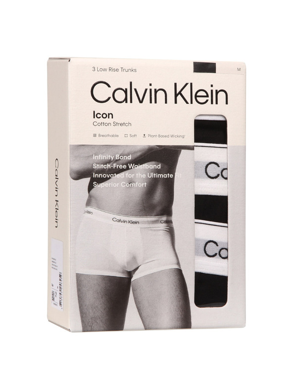 Calvin Klein Set treh - moške boksarice Calvin Klein črne