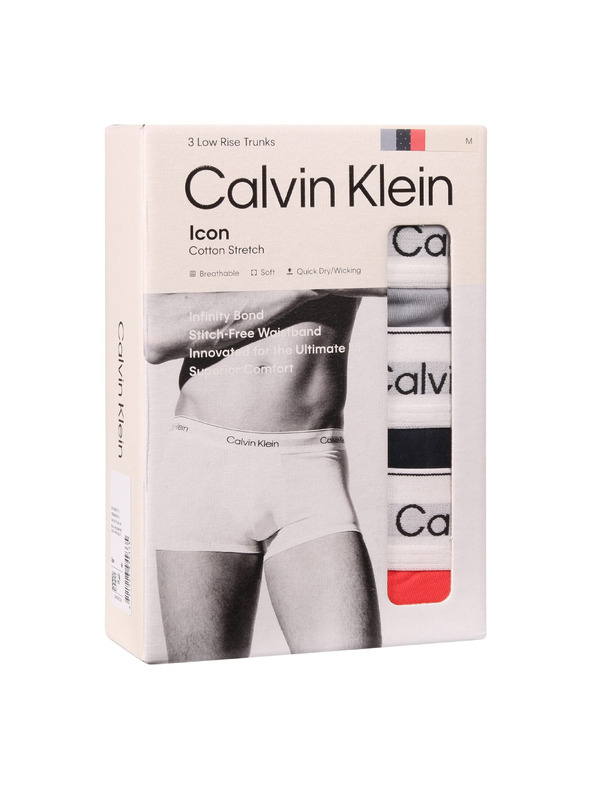 Calvin Klein Set treh - moške boksarice Calvin Klein večbarvne