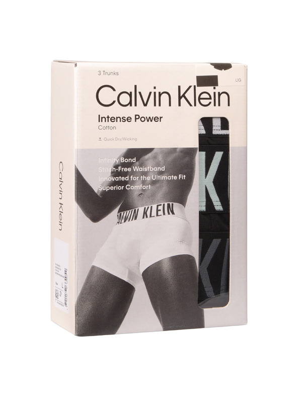 Calvin Klein Set treh - moške boksarice Calvin Klein črne