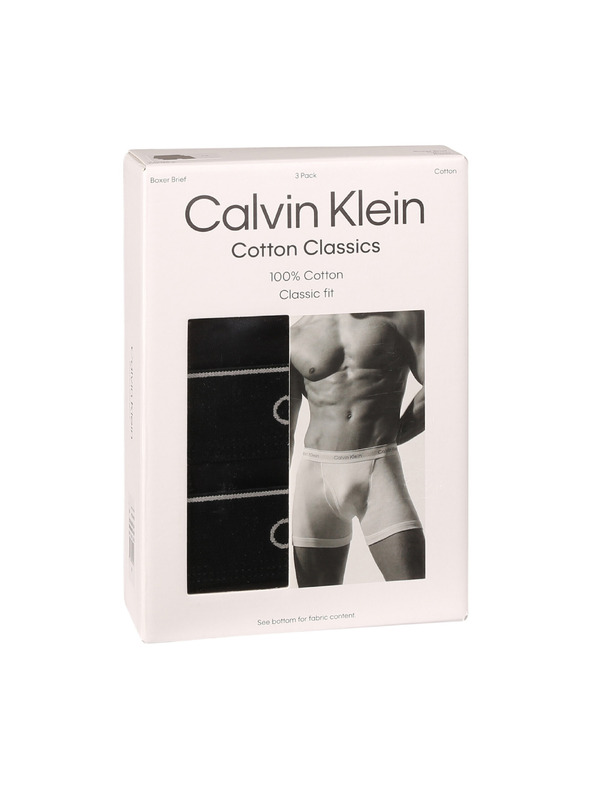 Calvin Klein Set treh - moške boksarice Calvin Klein črne