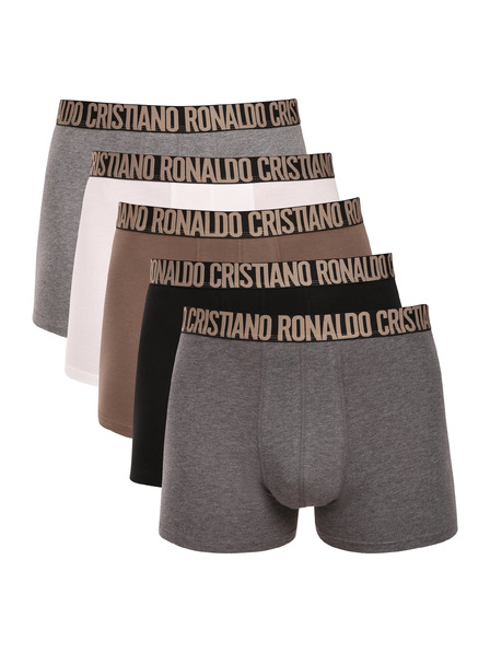 CR7 Set petih - moške boksarice CR7 travelbag večbarvne