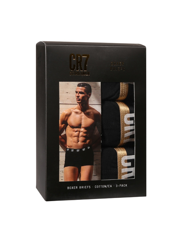 CR7 Set treh - moške boksarice CR7 črne