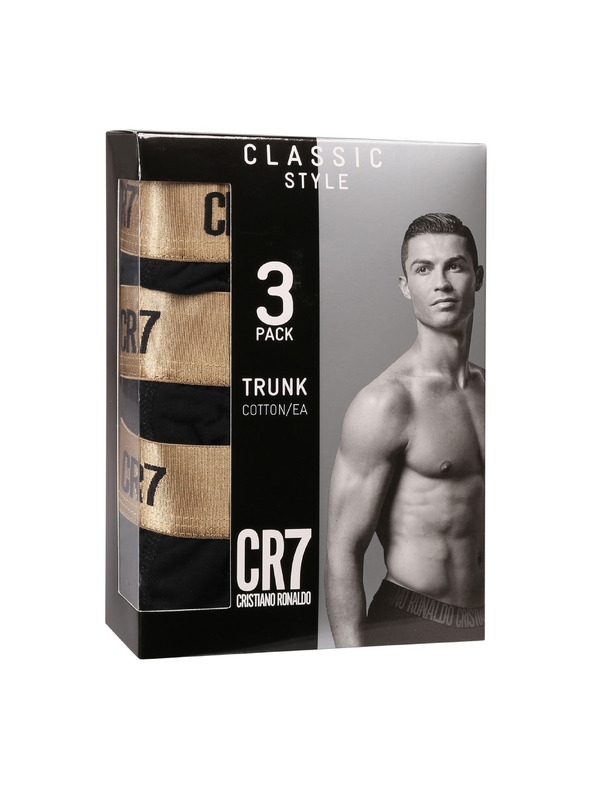 CR7 Set treh - moške boksarice CR7 črne