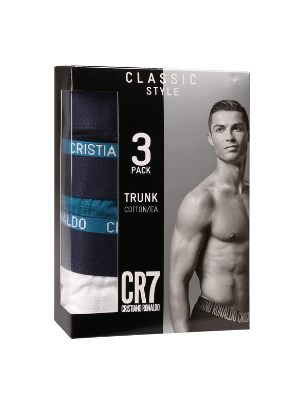 CR7 Set treh - moške boksarice CR7 večbarvne