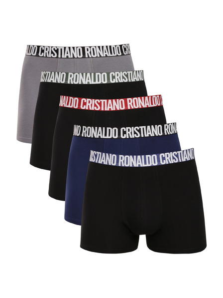 CR7 Set petih - moške boksarice CR7 večbarvne