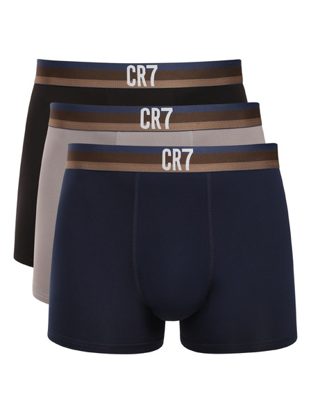 CR7 Set treh - moške boksarice CR7 večbarvne