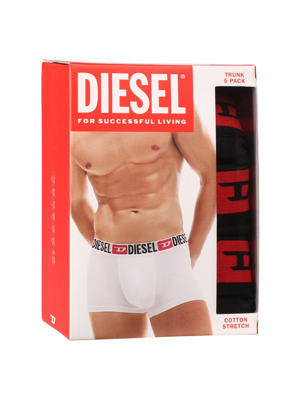 Diesel Set petih - moške boksarice Diesel črne