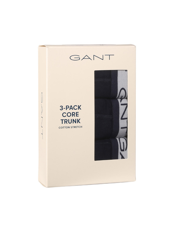 Gant Set treh - moške boksarice Gant modre