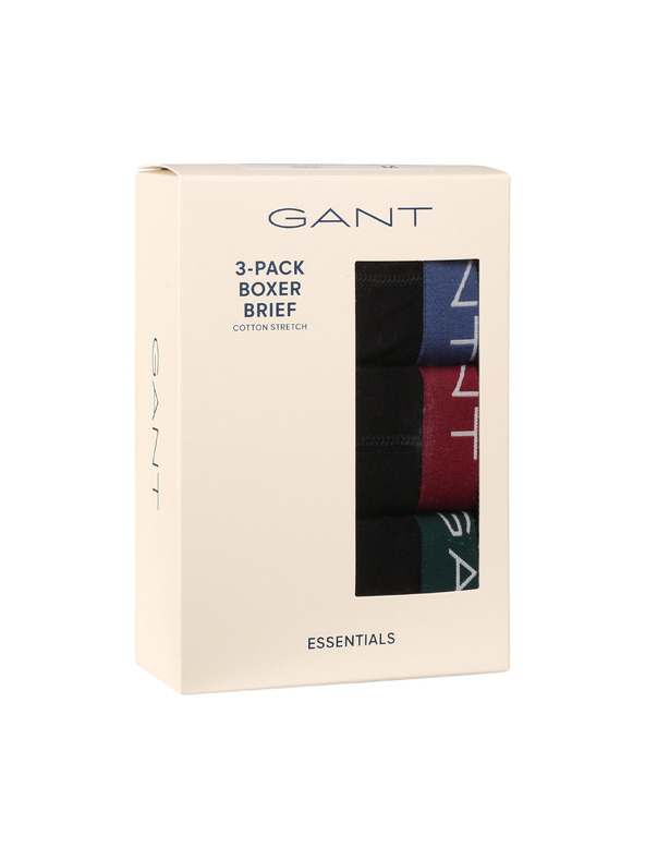 Gant Set treh - moške boksarice Gant črne