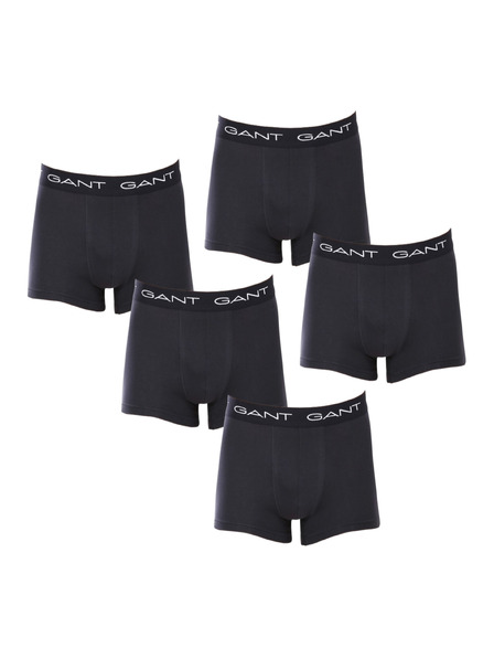 Gant Set petih - moške boksarice Gant črne