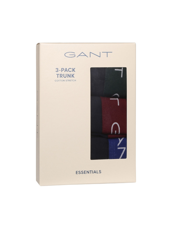 Gant Set treh - moške boksarice Gant modre
