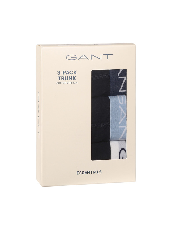 Gant Set treh - moške boksarice Gant modre