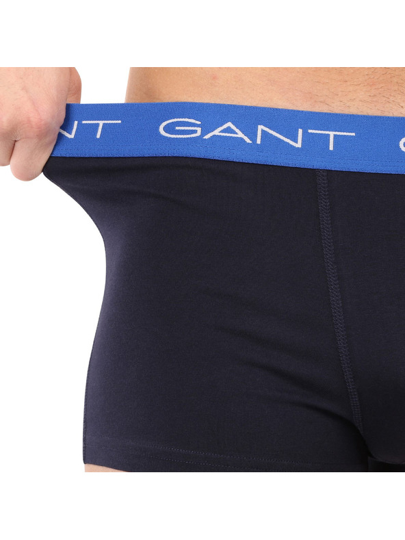 Gant Set treh - moške boksarice Gant temno modre