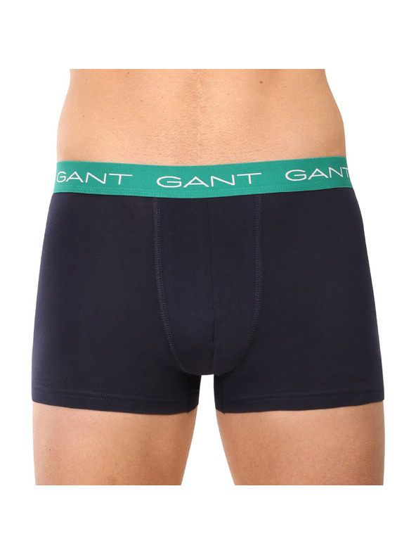 Gant Set treh - moške boksarice Gant temno modre