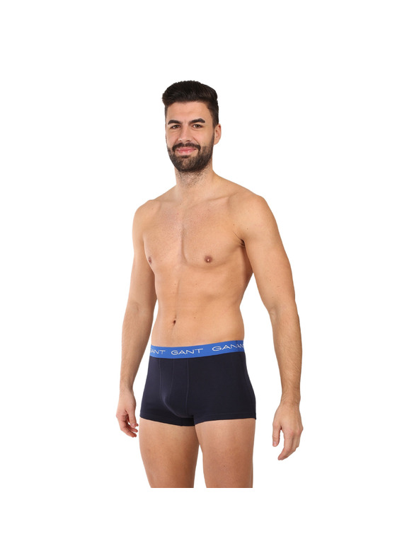 Gant Set treh - moške boksarice Gant temno modre