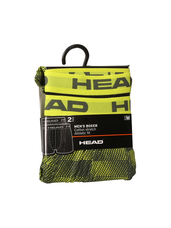 Head Komplet dveh - moške boksarice HEAD večbarvne