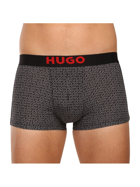 HUGO Komplet treh - moške boksarice HUGO večbarvne