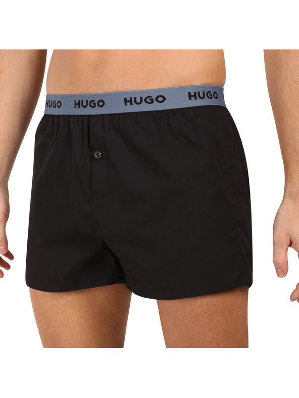 HUGO Komplet treh - moške spodnjice HUGO večbarvne