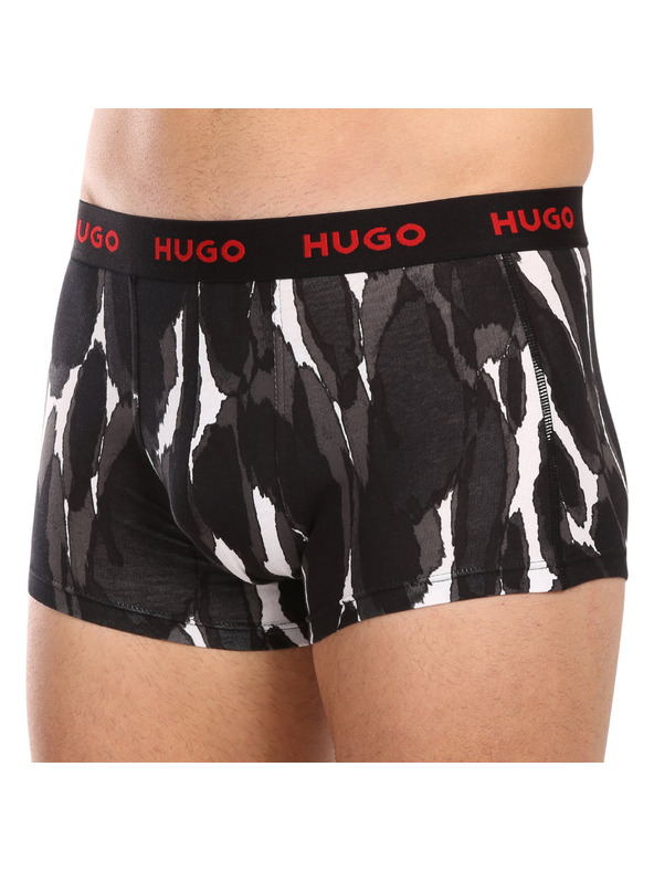 HUGO Komplet treh - moške boksarice HUGO večbarvne