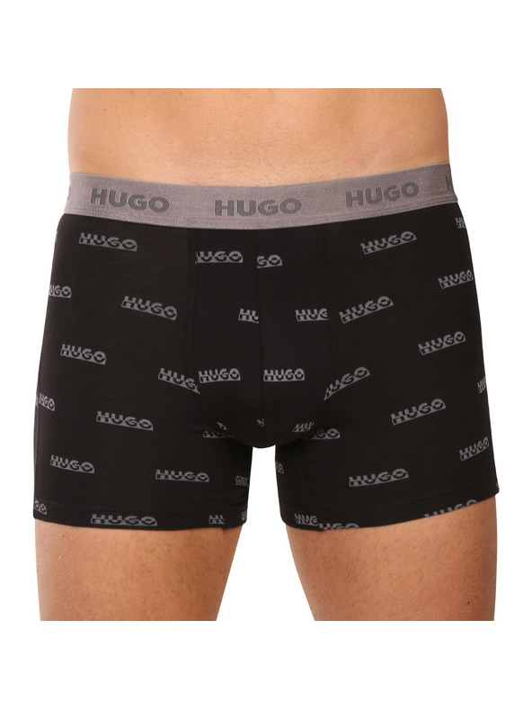 HUGO Komplet treh - moške boksarice HUGO večbarvne
