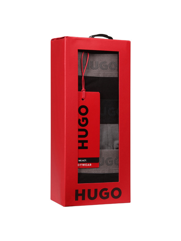HUGO Komplet treh - moške boksarice HUGO večbarvne