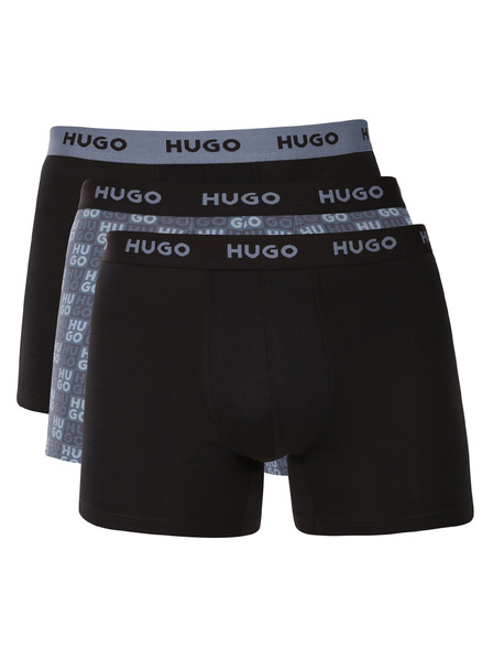 HUGO Komplet treh - moške boksarice HUGO večbarvne