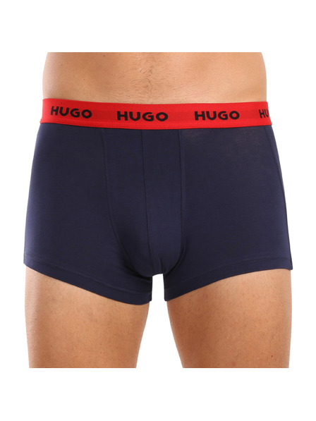 HUGO Komplet treh - moške boksarice HUGO večbarvne