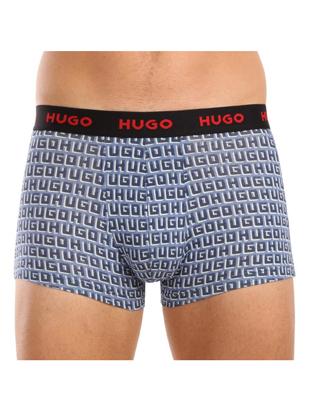 HUGO Komplet treh - moške boksarice HUGO večbarvne