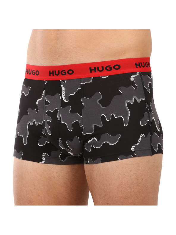 HUGO Komplet treh - moške boksarice HUGO večbarvne