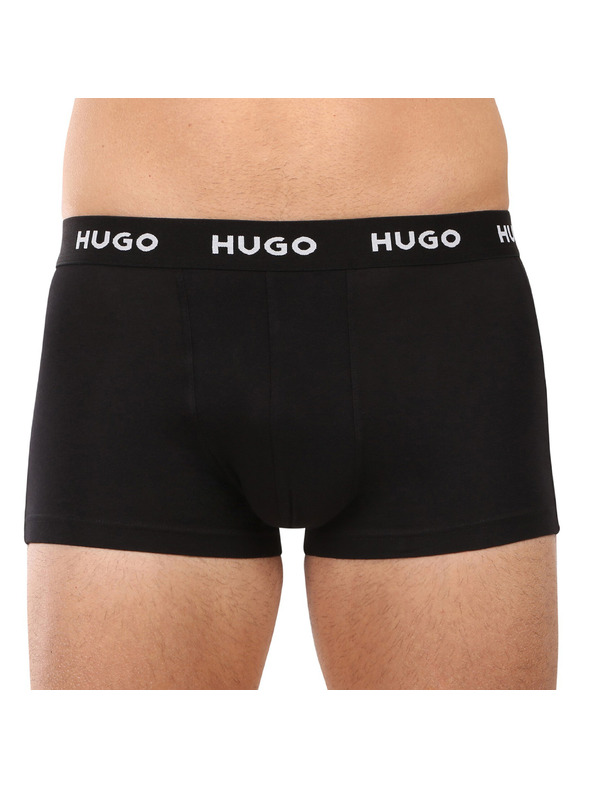 HUGO Komplet treh - moške boksarice HUGO večbarvne